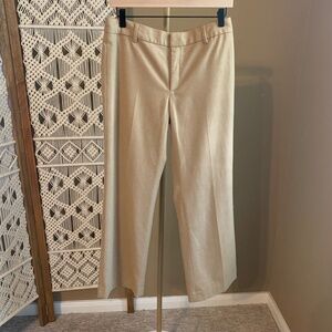 Banana Republic Lined Wool Trousers Size 6‎ Beige